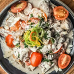 Bruschetta aux champignons